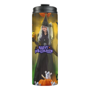 Spooktacular Halloween Thermal Tumbler