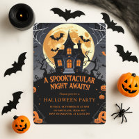 Spooktacular Haunted House Halloween Party