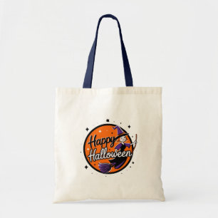 Spooktacular Haunted House Halloween Tote Bag