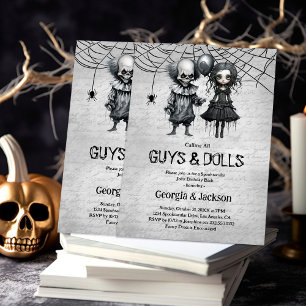 Spooktacular Joint Halloween Party Invitation