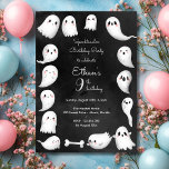 Spooktacular kids birthday party invitation<br><div class="desc">Halloween ghosts scary kids birthday party invitation</div>