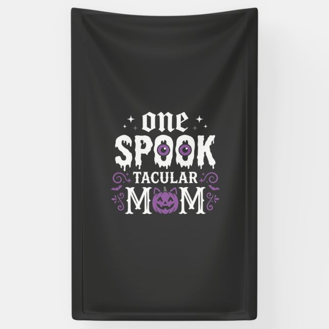 Spooktacular Mum Halloween Design_1 Banner (Vertical)