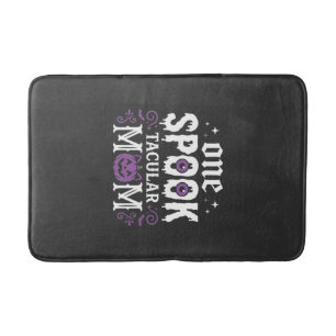 Spooktacular Mum Halloween Design_1 Bath Mat