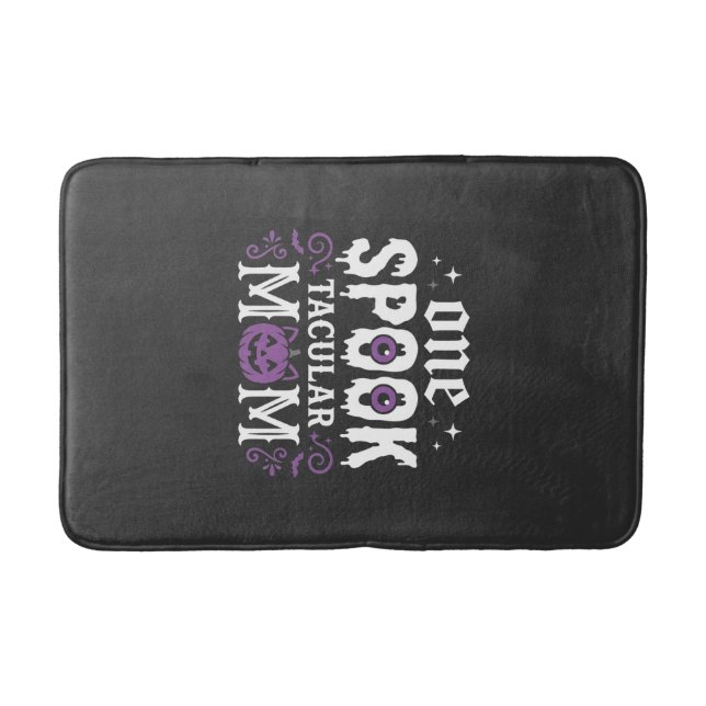 Spooktacular Mum Halloween Design_1 Bath Mat (Front)