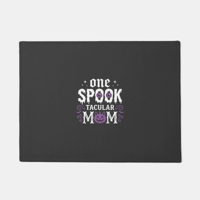 Spooktacular Mum Halloween Design_1 Doormat (Front)