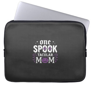 Spooktacular Mum Halloween Design_1 Laptop Sleeve