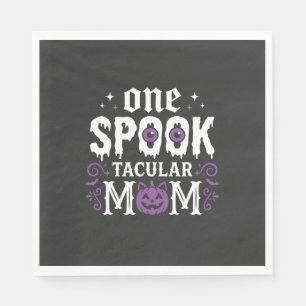 Spooktacular Mum Halloween Design_1 Napkin