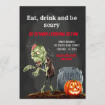 Spooktacular night invitation<br><div class="desc">Available in different products.  Did you know that you can transfer this design to any products that you want by yourself. If you don't know how,   please check my post to see how to do:  www.giftforallseason.com/blog/new-option-at-zazzle-store</div>
