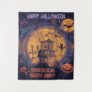 Spooktacular Nights Await! Tapestry