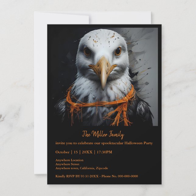 Spooktacular scary Halloween Animals in Disguise (Front)