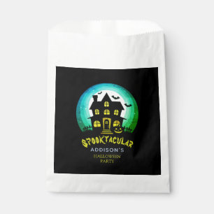 Spooktacular Spooky House Halloween Party Favour Bags