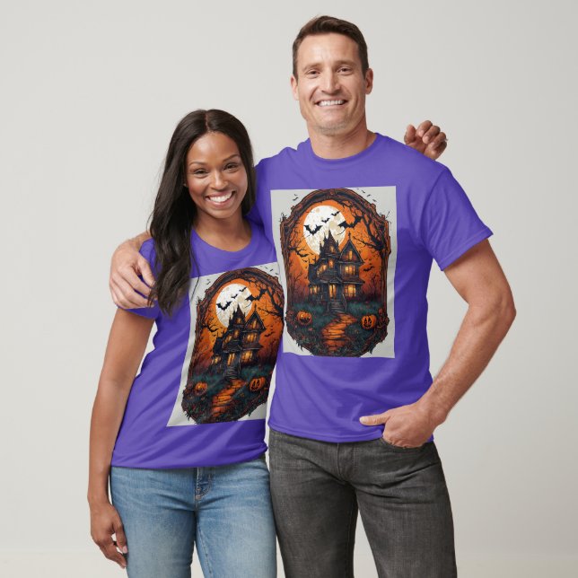 "Spooktacular Threads: Unleash the Fright with Our T-Shirt (Unisex)