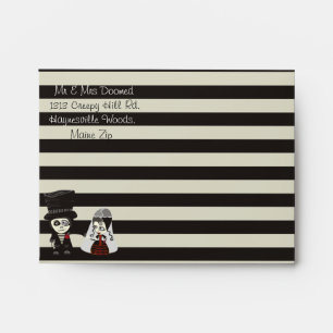 Spooktacular Wedding Thanks Envelopes