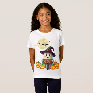 Spooky Adventure of a ghost name “Ava” T-Shirt