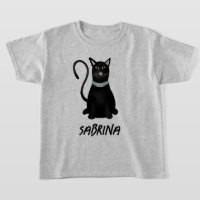 Spooky and Cute Black Cat Halloween Kids