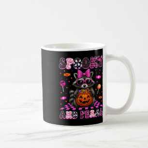 Spooky And Feral Cute Racoon Halloween Costumes W Coffee Mug
