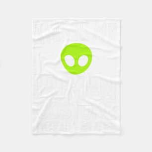 Spooky And Feral Halloween Cute Ghost Racoon Tric Fleece Blanket