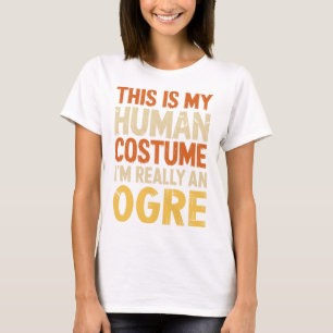 Spooky And Feral Halloween Cute Ghost Racoon Tric T-Shirt