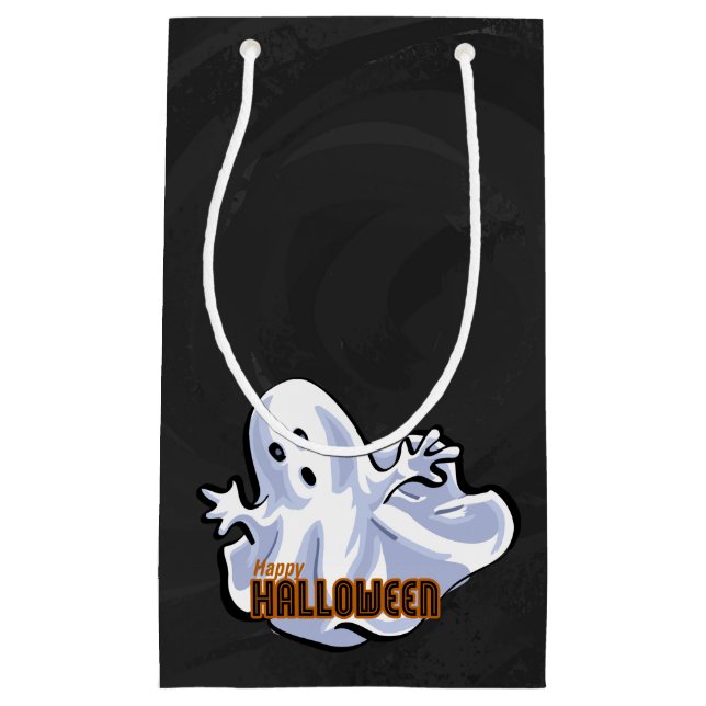 Spooky Animals Ghost Small Gift Bag (Front)