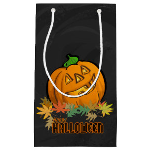 Spooky Animals Pumpkin Small Gift Bag