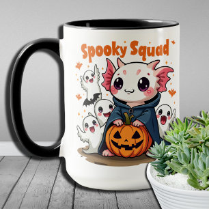 Spooky Aquatic Creations Spooky Axolotl Squad Mug