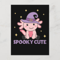 Spooky Axolotl Lovers Cute Animals For Halloween H