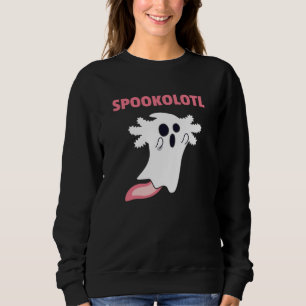 Spooky Axolotl Lovers Cute Animals For Halloween Sweatshirt