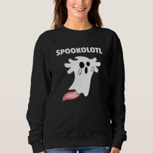 Spooky Axolotl Lovers Cute Animals For Halloween Sweatshirt