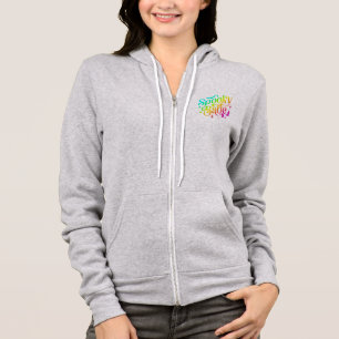 Spooky Babe Rainbow Halloween Trick Or Treat Coupl Hoodie