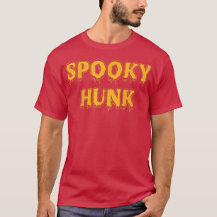 Spooky Babe Spooky Hunk Funny Matching Couples Hal T-Shirt