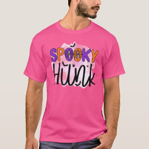 Spooky Babe Spooky Hunk Matching Couples Hallowee T-Shirt