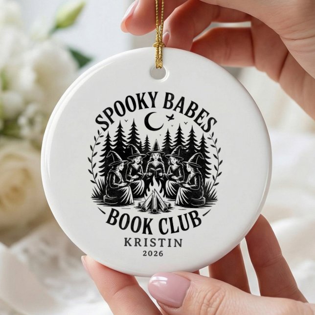 Spooky Babes Book Club Ornament (Creator Uploaded)