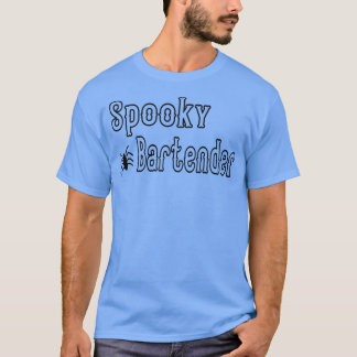 Spooky Bartender Funny Halloween Costumes 2021 T-Shirt