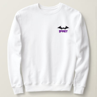 "Spooky Bat" Minimalist Sweatshirt