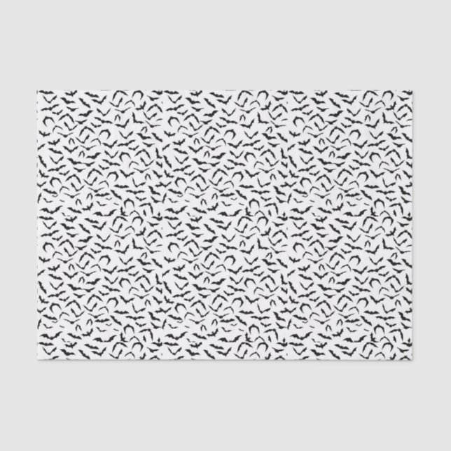 Spooky Bats Tissue Paper (Front)