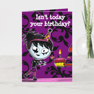 Spooky Birthday Card