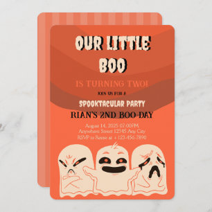 Spooky Birthday Party Invitation