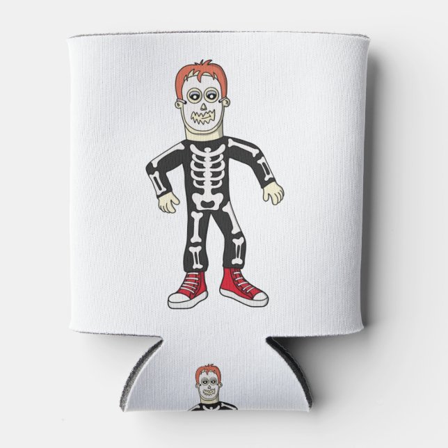 Spooky Bones Can Cooler (Front)