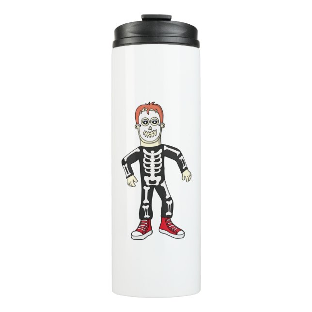 Spooky Bones Thermal Tumbler (Front)
