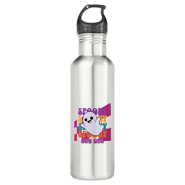 Spooky Boo 710 Ml Water Bottle (Front)