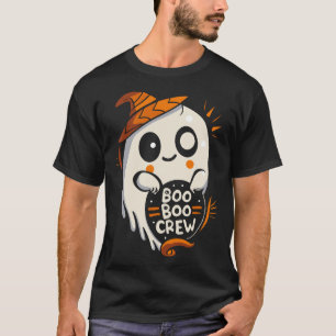 Spooky Boo Boo Crew Nurse Halloween T-Shirt