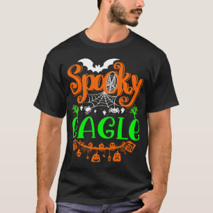 Spooky Boo Halloween Animal Eagle Giftidea T-Shirt