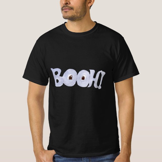 Spooky Boo Halloween T-Shirt (Front)