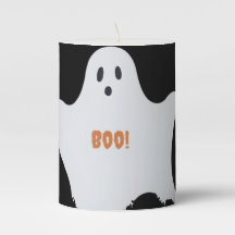 Spooky Boo Halloween White