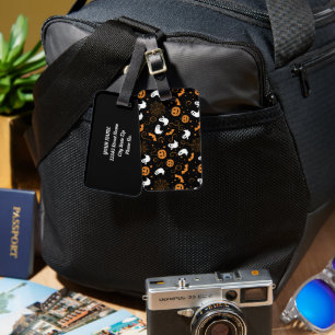 Spooky Boo-tiful Night Luggage Tag