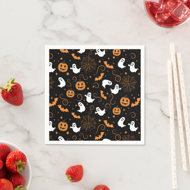 Spooky Boo-tiful Night Napkin (Insitu)