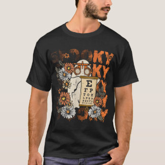 Spooky Boo Vision Squad Optometrist T-Shirt