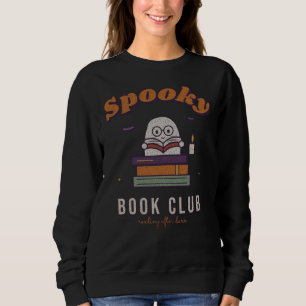 Spooky Book Club Sweatshirt Halloween Book Lover G