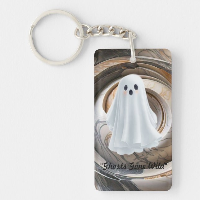 "Spooky Booty Bash" Key Ring (Front)