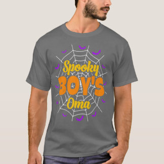 Spooky Boy's Oma Mum Spooky Halloween Costume 29 T-Shirt